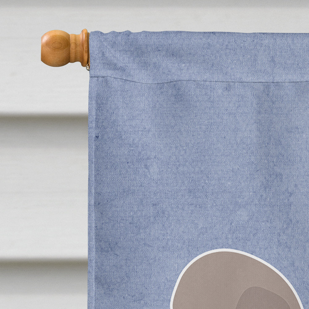 Doxiepoo Welcome House Flag 28x40 Porch Sleeve Pole Decorative Outside Yard Banner Artwork Wall Hanging, Polyester