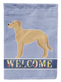 German Sheprador #1 Welcome House Flag 28x40 Porch Sleeve Pole Decorative Outside Yard Banner Artwork Wall Hanging, Polyester