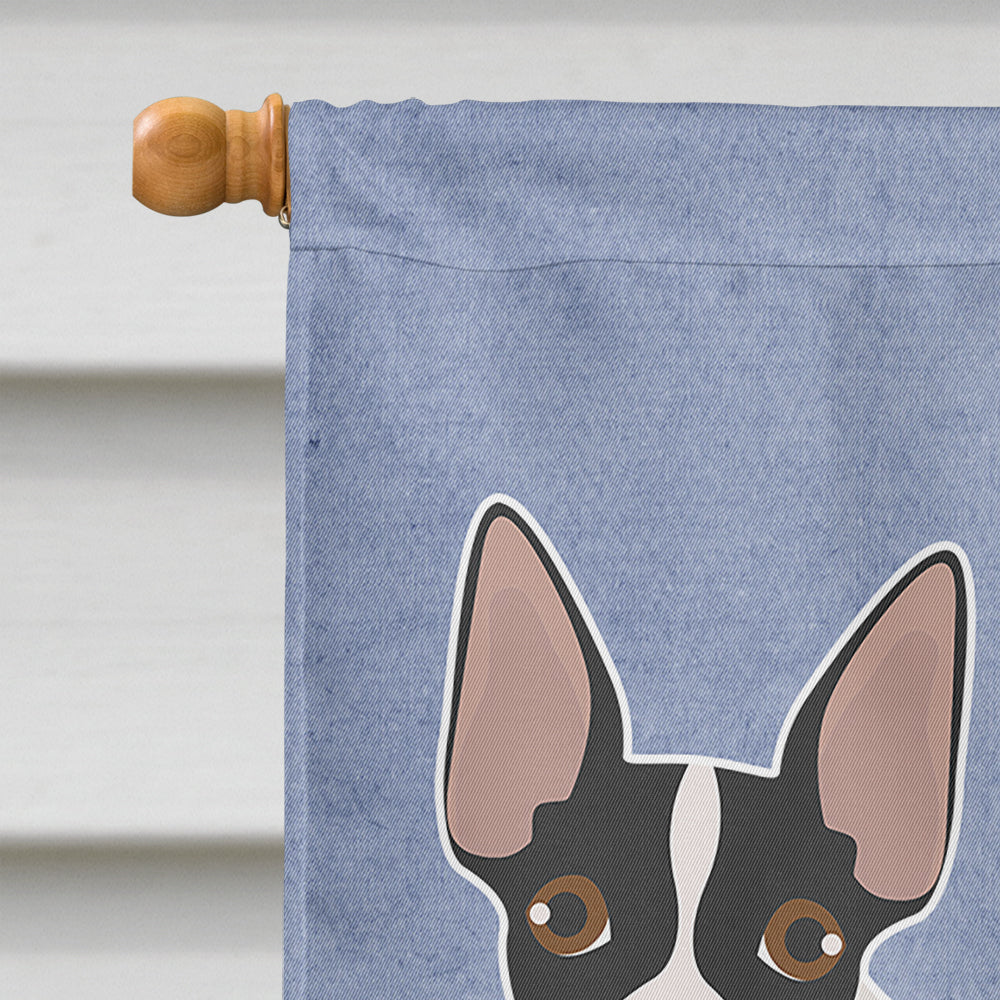 Jackhuahua Welcome House Flag 28x40 Porch Sleeve Pole Decorative Outside Yard Banner Artwork Wall Hanging, Polyester