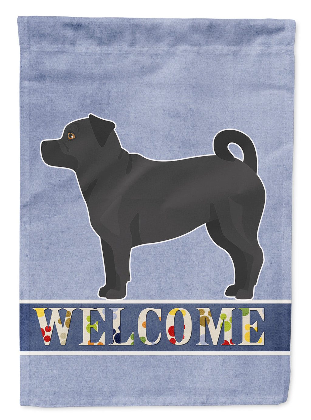 Balck Jug Welcome House Flag 28x40 Porch Sleeve Pole Decorative Outside Yard Banner Artwork Wall Hanging, Polyester