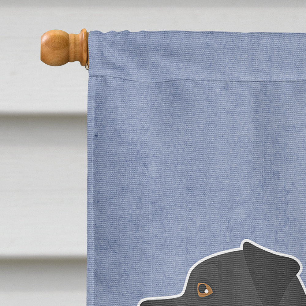 Balck Jug Welcome House Flag 28x40 Porch Sleeve Pole Decorative Outside Yard Banner Artwork Wall Hanging, Polyester