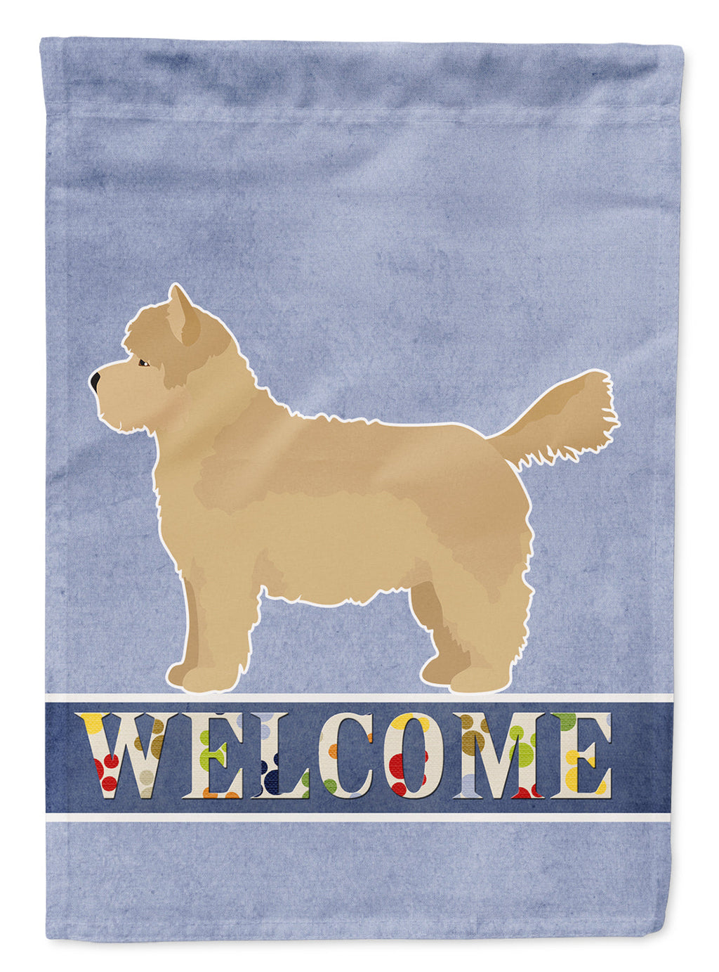Westiepoo #1 Welcome House Flag 28x40 Porch Sleeve Pole Decorative Outside Yard Banner Artwork Wall Hanging, Polyester