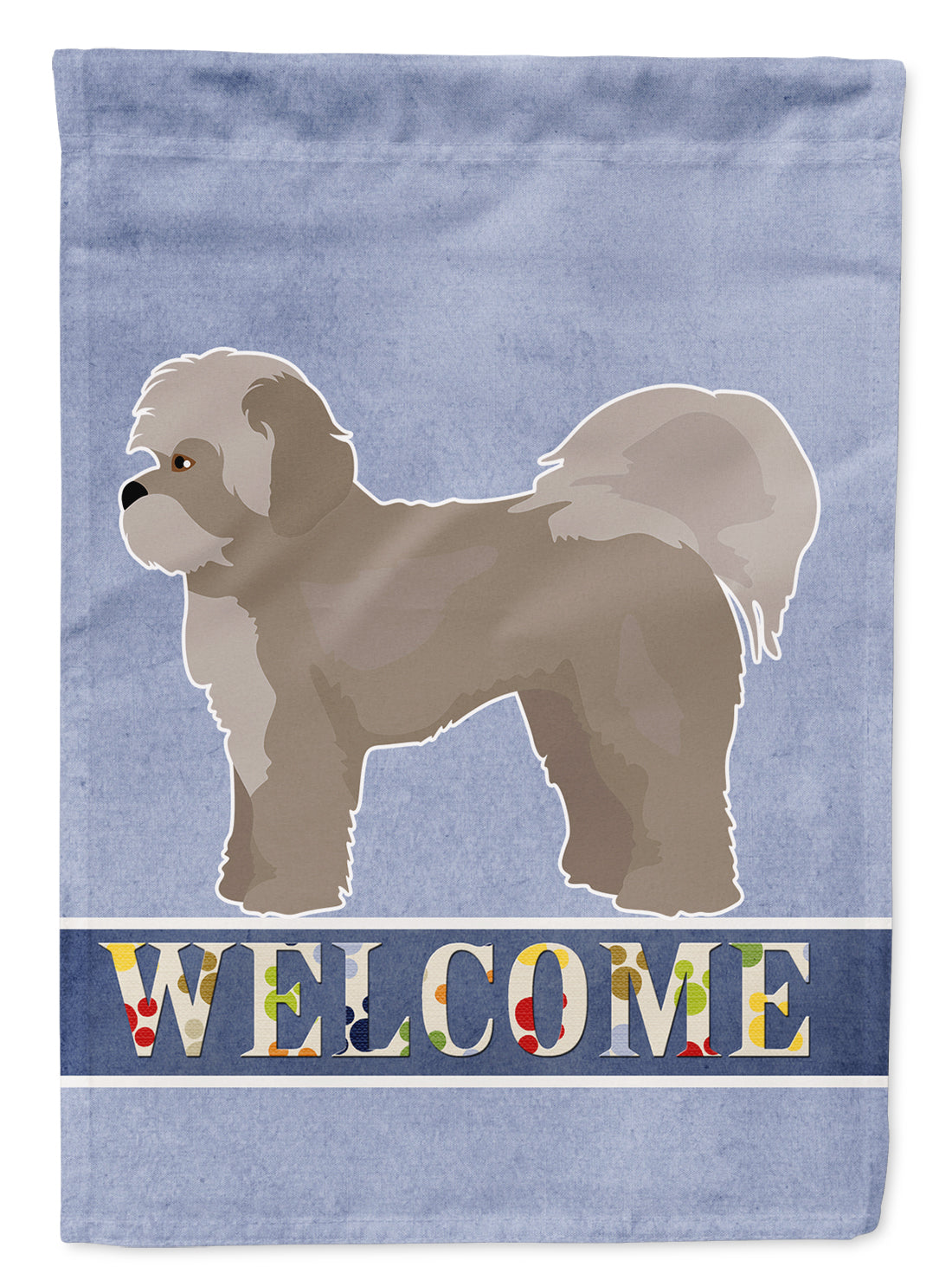 Zuchon #1 Welcome House Flag 28x40 Porch Sleeve Pole Decorative Outside Yard Banner Artwork Wall Hanging, Polyester