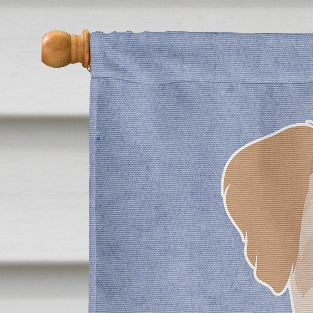 Morkie #3 Welcome House Flag 28x40 Porch Sleeve Pole Decorative Outside Yard Banner Artwork Wall Hanging, Polyester