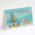 Cavachon Christmas Tree Greeting Cards Pack of 8 Blank Cards with Envelopes Whimsical A7 Size 5x7