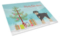 Schnoodle Christmas Tree Cutting Board Tempered Glass Kitchen Cutting Surface, Heat Resistant Chopping, Non-Slip Feet, Food Prep & Serving