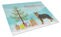 Shollie #2 Christmas Tree Cutting Board Tempered Glass Kitchen Cutting Surface, Heat Resistant Chopping, Non-Slip Feet, Food Prep & Serving