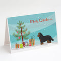 Shorkie #1 Christmas Tree Greeting Cards Pack of 8 Blank Cards with Envelopes Whimsical A7 Size 5x7