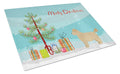 Westiepoo #1 Christmas Tree Cutting Board Tempered Glass Kitchen Cutting Surface, Heat Resistant Chopping, Non-Slip Feet, Food Prep & Serving