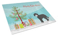 Whoodle #2 Christmas Tree Cutting Board Tempered Glass Kitchen Cutting Surface, Heat Resistant Chopping, Non-Slip Feet, Food Prep & Serving