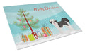 Zuchon #2 Christmas Tree Cutting Board Tempered Glass Kitchen Cutting Surface, Heat Resistant Chopping, Non-Slip Feet, Food Prep & Serving