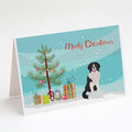 Borador Christmas Tree Greeting Cards Pack of 8 Blank Cards with Envelopes Whimsical A7 Size 5x7