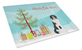Borador Christmas Tree Cutting Board Tempered Glass Kitchen Cutting Surface, Heat Resistant Chopping, Non-Slip Feet, Food Prep & Serving