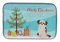 Shi Chi #3 Christmas Tree Dish Drying Mat Absorbent Dish Drying Mat Pad for Kitchen Counter Dish Drainer Mat for Countertop, 14 x 21", Multicolor