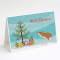 White Legged Hamster Merry Christmas Greeting Cards Pack of 8 Blank Cards with Envelopes Whimsical A7 Size 5x7