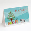 Japanese Mouse Merry Christmas Greeting Cards Pack of 8 Blank Cards with Envelopes Whimsical A7 Size 5x7
