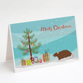 Rex Rat Merry Christmas Greeting Cards Pack of 8 Blank Cards with Envelopes Whimsical A7 Size 5x7