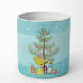 London Canary Merry Christmas Decorative Soy Candle Nature Soy Wax Essential Oil Home Decor Ideal for Bedroom Kitchen Bath Office Gift, 10 oz