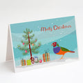 Amadina Merry Christmas Greeting Cards Pack of 8 Blank Cards with Envelopes Whimsical A7 Size 5x7