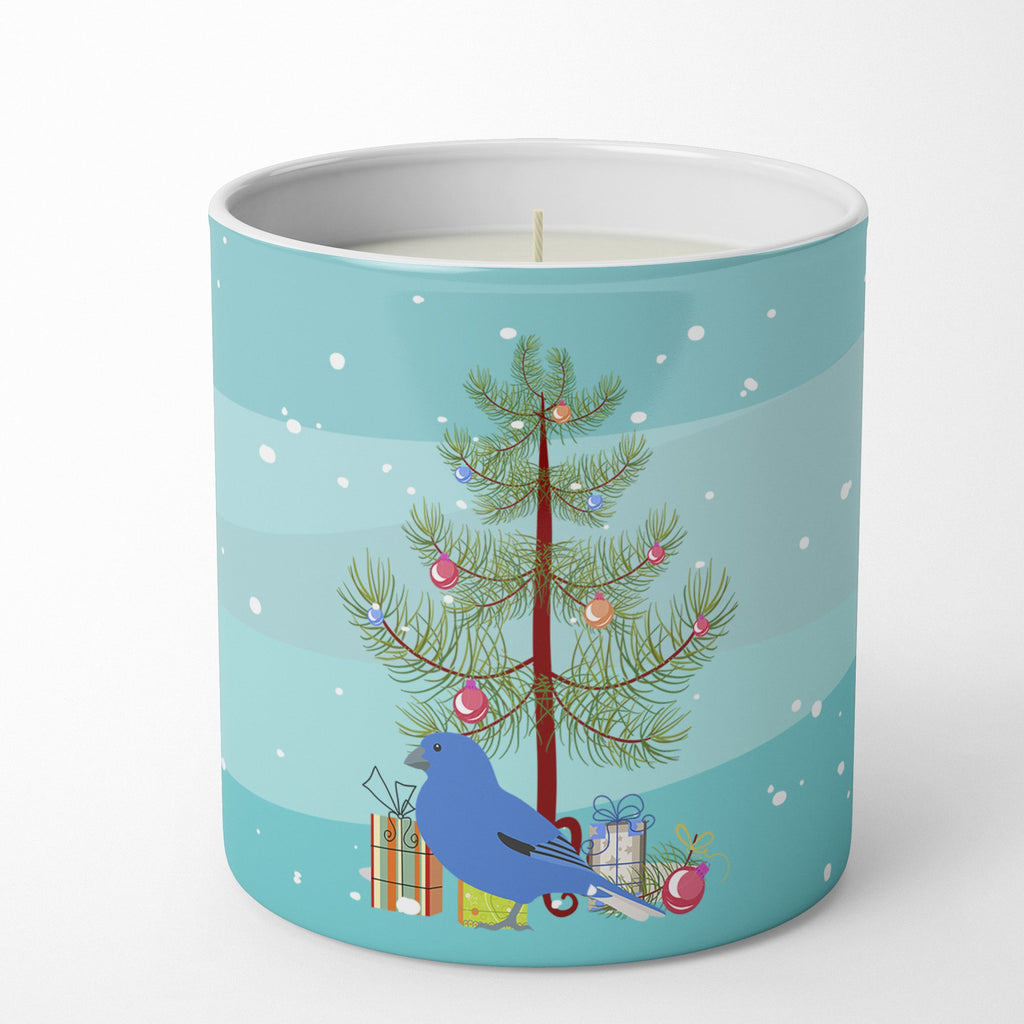 Bunting Merry Christmas Decorative Soy Candle Nature Soy Wax Essential Oil Home Decor Ideal for Bedroom Kitchen Bath Office Gift, 10 oz