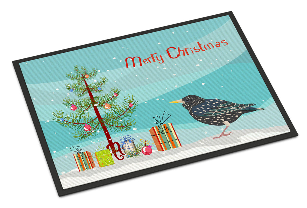 Starling Merry Christmas Doormat Indoor Outdoor 24H X 36W Front Door Mat Rugs for Entryway, Non Slip Washable Low Pile,