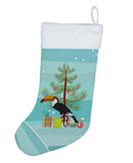 Toucan Merry Christmas Holiday Stocking Double-Sided Print, Polyester Suede,11x18, Made in USA