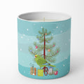 New Zealand Parakeet Merry Christmas Decorative Soy Candle Nature Soy Wax Essential Oil Home Decor Ideal for Bedroom Kitchen Bath Office Gift, 10 oz