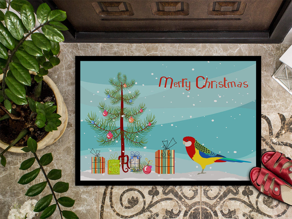 Rosella Merry Christmas Doormat Indoor Outdoor 18H X 27W Front Door Mat Rugs for Entryway, Non Slip Washable