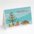 Turtle Merry Christmas Greeting Cards Pack of 8 Blank Cards with Envelopes Whimsical A7 Size 5x7