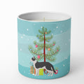 Bicolour Aegean Cat Christmas Decorative Soy Candle Nature Soy Wax Essential Oil Home Decor Ideal for Bedroom Kitchen Bath Office Gift, 10 oz