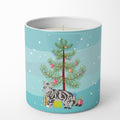 American Shorthair Cat Christmas Decorative Soy Candle Nature Soy Wax Essential Oil Home Decor Ideal for Bedroom Kitchen Bath Office Gift, 10 oz