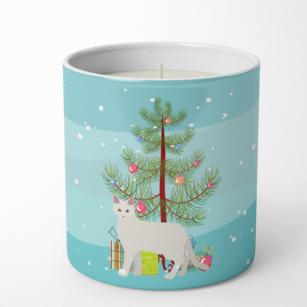Aphrodite Giant Cat Christmas Decorative Soy Candle Nature Soy Wax Essential Oil Home Decor Ideal for Bedroom Kitchen Bath Office Gift, 10 oz