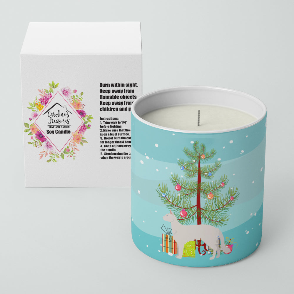 Balinese Cat Christmas Decorative Soy Candle Nature Soy Wax Essential Oil Home Decor Ideal for Bedroom Kitchen Bath Office Gift, 10 oz