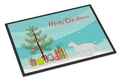 Bambino Cat Christmas Doormat Indoor Outdoor 18H X 27W Front Door Mat Rugs for Entryway, Non Slip Washable