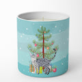 California Spangled Cat Christmas Decorative Soy Candle Nature Soy Wax Essential Oil Home Decor Ideal for Bedroom Kitchen Bath Office Gift, 10 oz