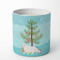 Chinchilla Persian Longhair Cat Christmas Decorative Soy Candle Nature Soy Wax Essential Oil Home Decor Ideal for Bedroom Kitchen Bath Office Gift, 10 oz