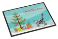 Foldex Exotic Fold Cat Christmas Doormat Indoor Outdoor 18H X 27W Front Door Mat Rugs for Entryway, Non Slip Washable