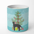 Black German Rex Cat Christmas Decorative Soy Candle Nature Soy Wax Essential Oil Home Decor Ideal for Bedroom Kitchen Bath Office Gift, 10 oz