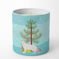 Khao Manee Cat Christmas Decorative Soy Candle Nature Soy Wax Essential Oil Home Decor Ideal for Bedroom Kitchen Bath Office Gift, 10 oz
