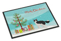 La Perm Cat Christmas Doormat Indoor Outdoor 18H X 27W Front Door Mat Rugs for Entryway, Non Slip Washable