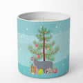 Lykoi Cat Merry Christmas Decorative Soy Candle Nature Soy Wax Essential Oil Home Decor Ideal for Bedroom Kitchen Bath Office Gift, 10 oz