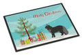 Maine Coon Cat Christmas Doormat Indoor Outdoor 18H X 27W Front Door Mat Rugs for Entryway, Non Slip Washable