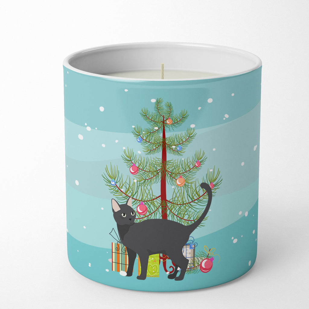 Malayan Cat Christmas Decorative Soy Candle Nature Soy Wax Essential Oil Home Decor Ideal for Bedroom Kitchen Bath Office Gift, 10 oz