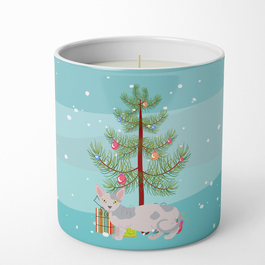 Minskin Cat Christmas Decorative Soy Candle Nature Soy Wax Essential Oil Home Decor Ideal for Bedroom Kitchen Bath Office Gift, 10 oz