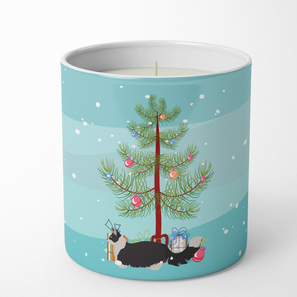 Napoleon Cat Christmas Decorative Soy Candle Nature Soy Wax Essential Oil Home Decor Ideal for Bedroom Kitchen Bath Office Gift, 10 oz