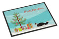 Napoleon Cat Christmas Doormat Indoor Outdoor 24H X 36W Front Door Mat Rugs for Entryway, Non Slip Washable Low Pile,