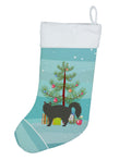 Nebelung Cat Christmas Holiday Stocking Double-Sided Print, Polyester Suede,11x18, Made in USA