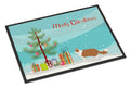 Norwegian Forest Cat Christmas Doormat Indoor Outdoor 24H X 36W Front Door Mat Rugs for Entryway, Non Slip Washable Low Pile,