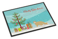 Oregon Rex Cat Christmas Doormat Indoor Outdoor 24H X 36W Front Door Mat Rugs for Entryway, Non Slip Washable Low Pile,