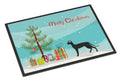 Oriental Shorthair Cat Christmas Doormat Indoor Outdoor 24H X 36W Front Door Mat Rugs for Entryway, Non Slip Washable Low Pile,